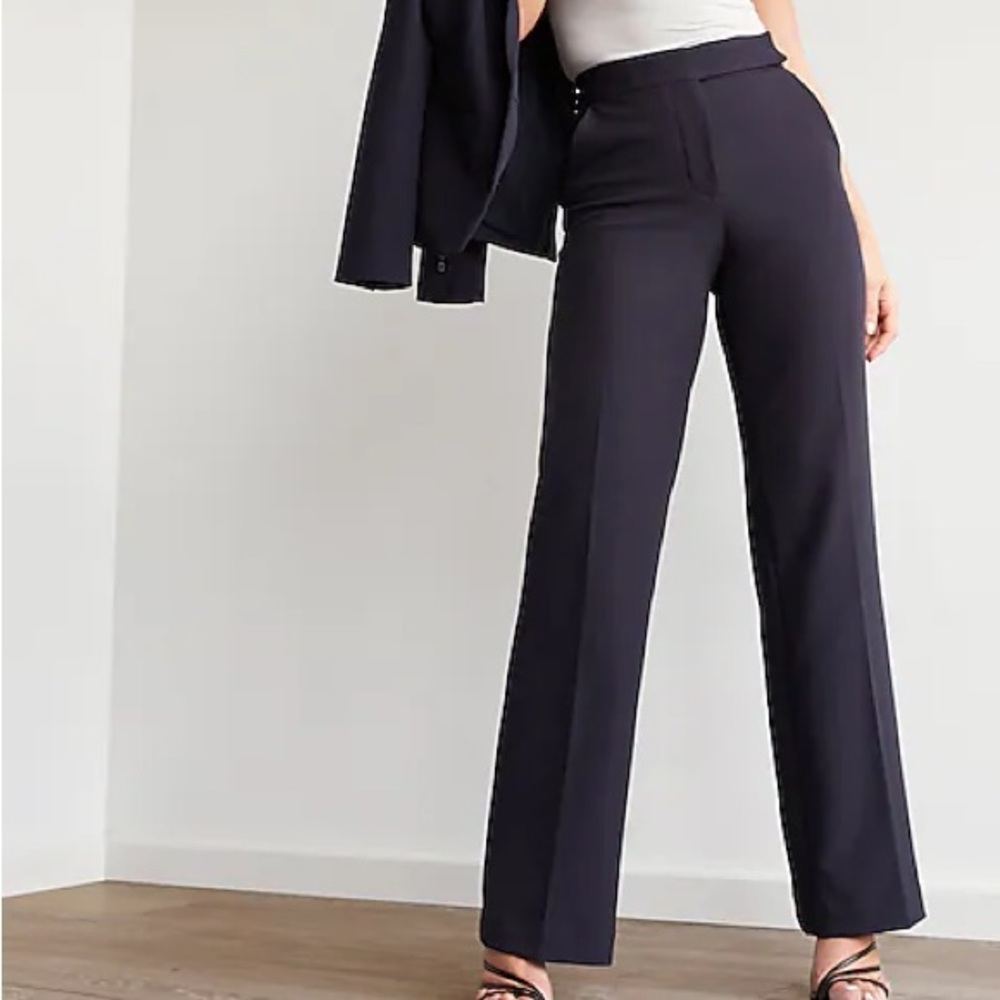 Express 00S Curvy Trouser Flare pants